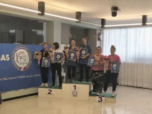 Podio del Campionato Italiano di Carp Fishing Femminile 2026